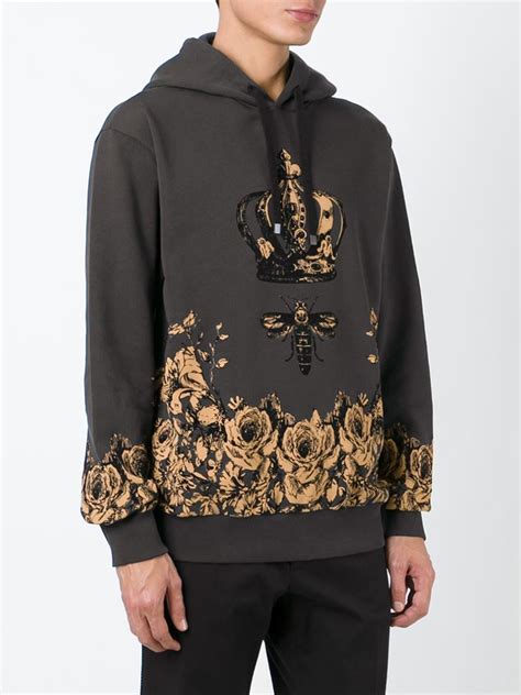 dolce gabbana jumpsuit mens|dolce and gabbana crown hoodie.